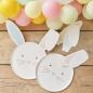 Preview: Osterhasen Party Teller - Eco friendly